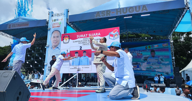 Siap Bawa Perubahan untuk Sultra, ASR-Hugua Minta Masyarakat Kolaka Tak Salah Pilih Gubernur