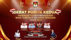 LIVE Debat Kedua Calon Gubernur Sulawesi Tenggara 2024: Visi-Misi dan Strategi untuk Masa Depan Sultra