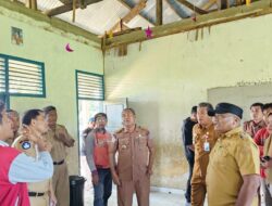 Siapkan Anggaran Rp300 Juta, Pj Bupati Mubar Rehab SDN 4 Tiworo Selatan