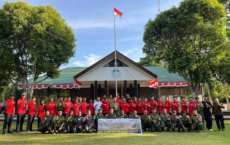 Balai TNRAW dan PPI Wilayah Sulawesi Perkuat Brigdalkarhut Hadapi Kebakaran Hutan
