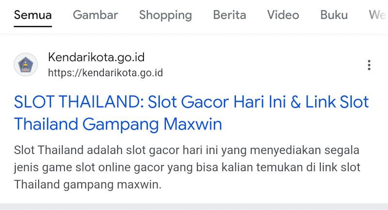 Website Resmi Pemkot Kendari Diretas, Berubah Jadi Situs Judi Online