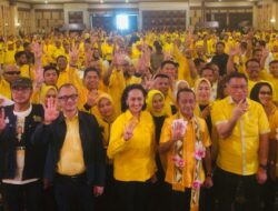 Hadiri Konsolidasi Kader Golkar di Kendari, Bahlil Lahadalia Sebut Tina-Ihsan akan Menangkan Pilgub Sultra