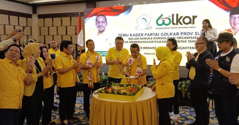 Bahlil Lahadalia Imbau Kader Tegak Lurus Menangkan Calon yang Diusung Golkar