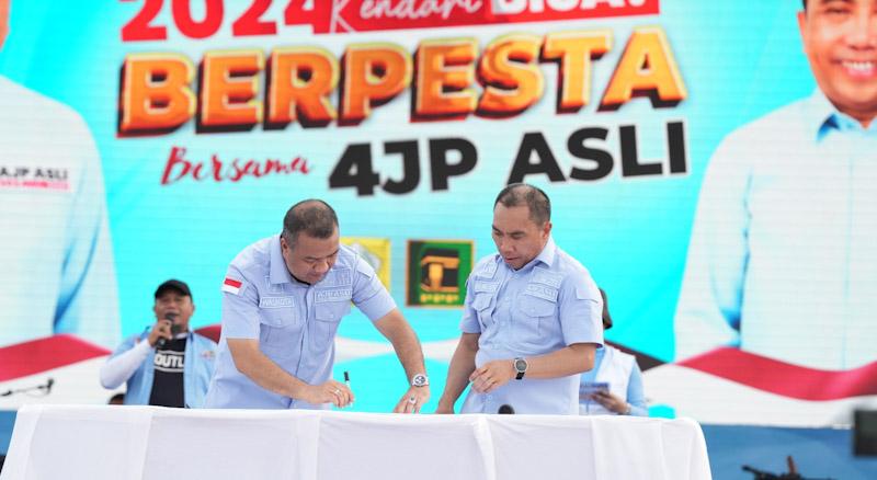 Komitmen Bangun Kota Kendari, AJP-Asli Teken 5 Poin Kontrak Politik 1 Komitmen Bangun Kota Kendari, AJP-Asli Teken 5 Poin Kontrak Politik