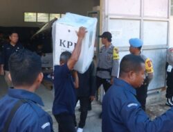 Pendistribusian Logistik Pilkada 2024 di Kendari Dikawal Ketat Aparat Kepolisian