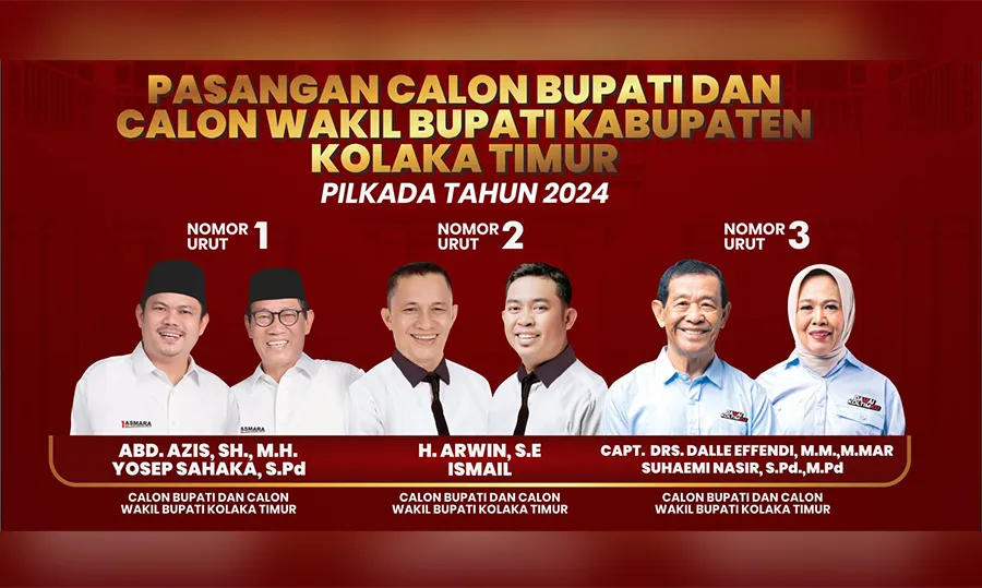 Real Count Hasil Penghitungan Suara Pilkada Kolaka Timur 2024 Sirekap, Simak Perolehan 3 Paslon Bupati 1 Real Count Hasil Penghitungan Suara Pilkada Kolaka Timur 2024 Sirekap, Simak Perolehan 3 Paslon Bupati