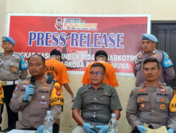 Edarkan Sabu dengan Sistem Tempel, Dua Pelajar di Muna Ditangkap Polisi