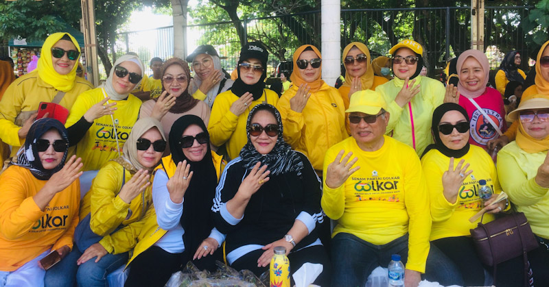 Tina Nur Alam Optimistis Partai Golkar akan Menangkan Tina-Ihsan 1 Tina Nur Alam Optimistis Partai Golkar akan Menangkan Tina-Ihsan