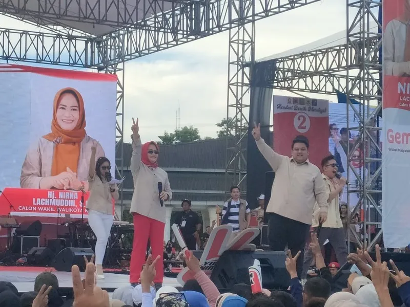 Yudhianto-Nirna Sambut Pilwali Kendari dengan Kampanye Meriah dan Artis Terkenal