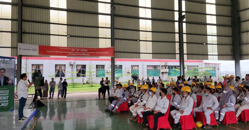 BP Jamsostek Sultra Gelar Sosialiasi Aplikasi Jamsostek Mobile di PT OSS