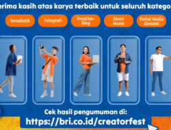 BRI CreatorFest 2024: Para Juara Kreatif Resmi Diumumkan