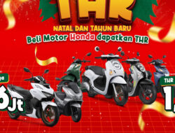 Honda Bagi-Bagi THR pada Momen Natal dan Tahun Baru