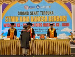 Wisuda Tertunda Berbuah Manis: 279 Mahasiswa STMIK Kendari Resmi Diwisuda