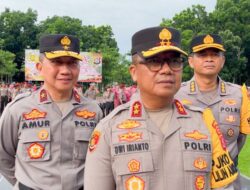 Jelang Pergantian Tahun Baru, Ratusan Personel Polda Sultra Naik Pangkat