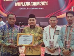 Lagi, KPU Mubar Terima Penghargaan Pengelolaan Teknis Penyelenggaraan Pemilihan 2024 Tingkat Nasional