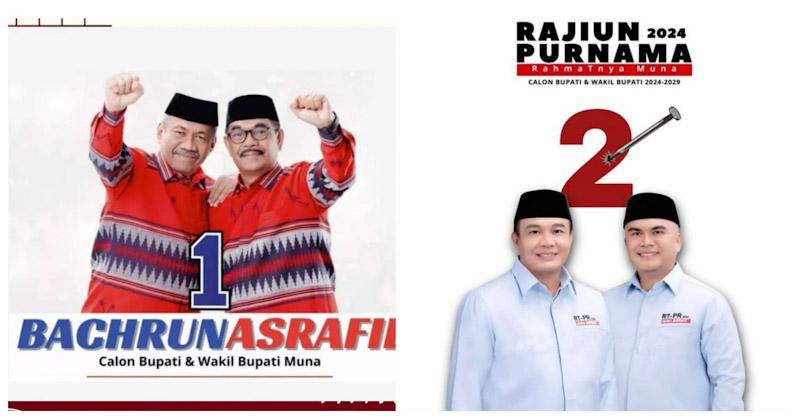 Bachrun Menang di 13 Kecamatan, Rajiun Hanya 9 Kecamatan: Berikut Perolehannya 1 Bachrun Menang di 13 Kecamatan, Rajiun Hanya 9 Kecamatan: Berikut Perolehannya