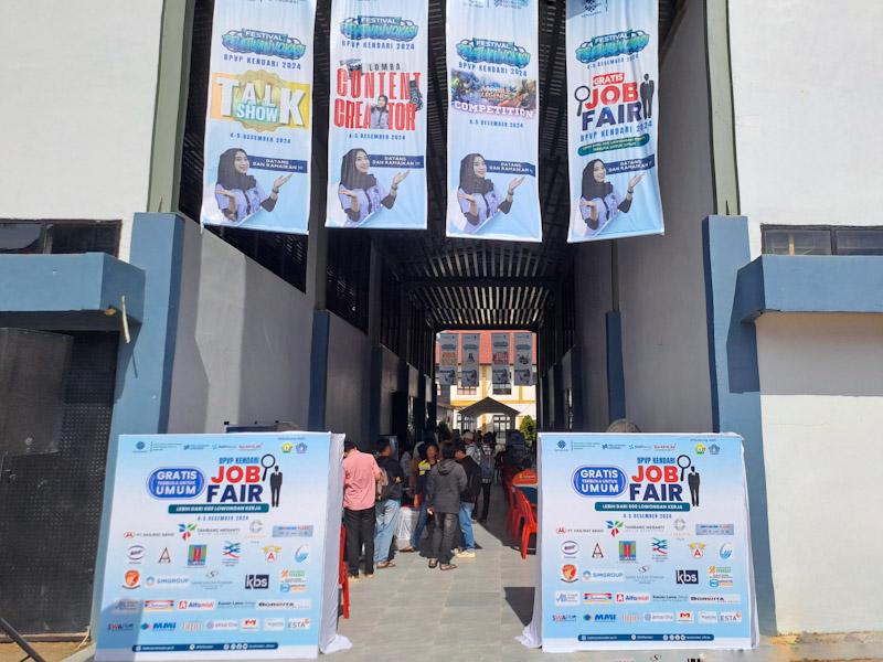 BPVP Kendari Gelar Festival Vokasi ke-3, Hadirkan 30 Perusahaan dan 600 Lowongan Kerja