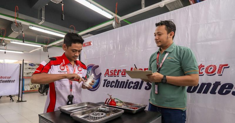 Teknisi AHASS Siap Adu Keterampilan Teknis Sepeda Motor Honda di Level Asia Oceania