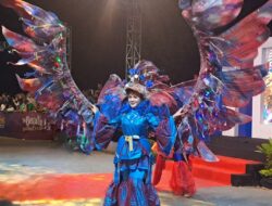 Kabupaten Buton Angkat Tema Ikan Mandarin yang Penuh Filosofis di Sultra Tenun Karnaval  2024