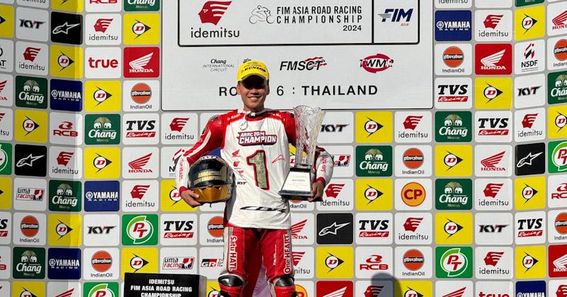 CBR250RR Tak Tertandingi, Pembalap Astra Honda Kembali Raih Juara Asia di ARRC 2024