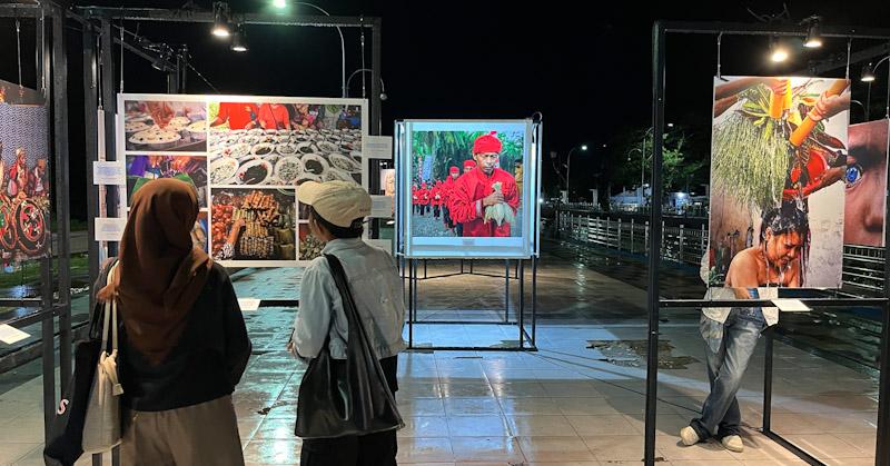 Pembukaan Pameran Fotografi di Kali Kadia Kendari Dibanjiri Pengunjung
