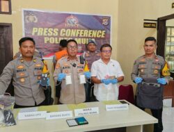 Pengedar Narkoba di Muna Ditangkap, Polisi Amankan 104 Gram Sabu