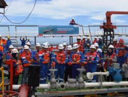 Kado HUT Pertamina ke-67, Pertamina Patra Niaga Sulawesi Resmikan Jetty Kapal Industri dan Penyaluran Perdana Biosolar B35 di Integrated Terminal Kendari