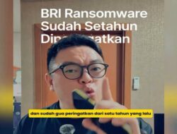 Usai Sebar Informasi Hoaks Ransomware BRI, Mr Bert Dihujat Warganet, Lalu Hapus Konten