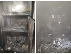 Satu Unit Rumah di BTN Bukit Permata Hijau Kendari Terbakar