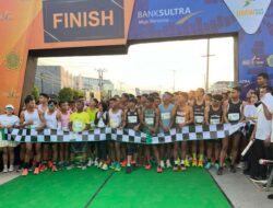 Dies Natalis ke-4, UMW Kendari Sukses Gelar Event Lari Maraton