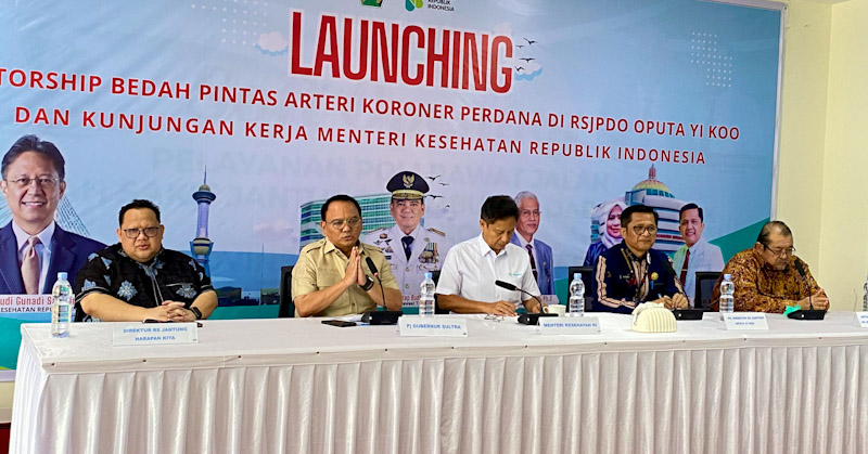 Rumah Sakit Oputa Yi Koo Kendari Sukses Lakukan Operasi Jantung Perdana