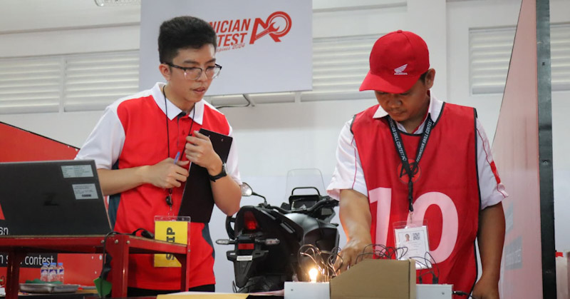 Kualitas Mumpuni, Teknisi AHASS Jadi Juara Umum Kompetisi Level Asia Oceania