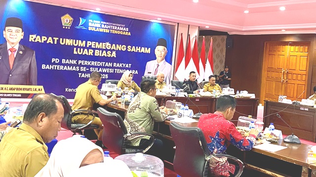 BPR Bahteramas Sultra Resmi Berubah Jadi Perseroda, Ini 4 Agenda RUPS 3 BPR Bahteramas Sultra Resmi Berubah Jadi Perseroda, Ini 4 Agenda RUPS