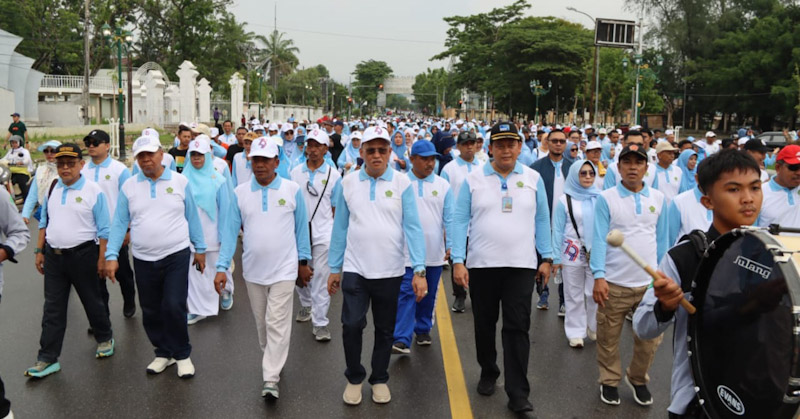 Jalan Santai HAB Kemenag ke-79: Wujud Moderasi Beragama di Sultra
