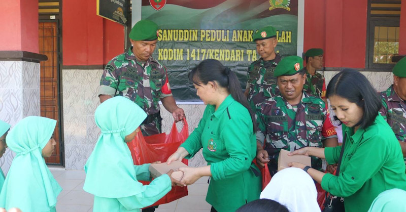 Makan Bergizi Gratis di Kendari: Program Kodim 1417 dan Badan Gizi Nasional Dimulai Januari 2025