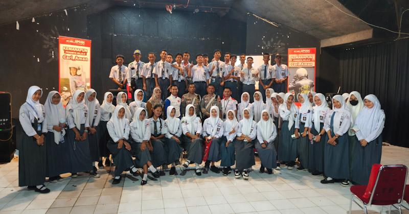 Awal 2025, Asmo Sulsel Gencarkan Edukasi Safety Riding ke Sekolah