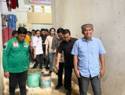 Bangunan Pasar Sentral Kota Kendari Kurang Pemeliharaan, Seorang Pengunjung Jatuh dari Lantai 2