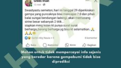 Ramai Informasi Bakal Ada Gempa Susulan 7,0 di Koltim, BMKG Pastikan Itu Hoaks 10 Ramai Informasi Bakal Ada Gempa Susulan 7,0 di Koltim, BMKG Pastikan Itu Hoaks