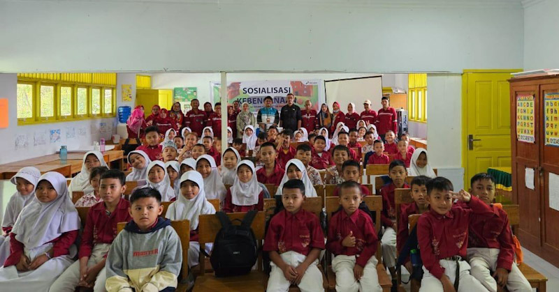 Peringati Bulan K3, Pertamina Patra Niaga Sulawesi Gelar Sosialisasi Kebencanaan di Sekolah Dasar Gorontalo