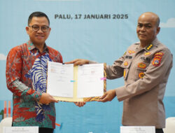 Pertamina Patra Niaga dan Polda Sulawesi Tengah Resmi Tandatangani Perjanjian Penyediaan BBM dan Pelumas