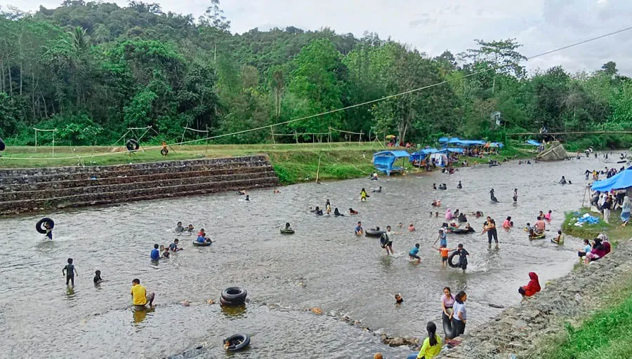 Destinasi Wisata Populer: Lonjakan Pengunjung di Bendungan Ameroro Konawe 1 Bendungan Ameroro Konawe