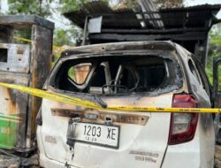 Mobil Diduga Angkut BBM Ilegal di Kendari Terbakar, Merembet ke Kios dan Pertamini