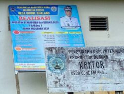 PAD Desa Ghonebhalano Hanya Rp2 Juta pada 2024, Kinerja Kades dan Perangkatnya Dipertanyakan