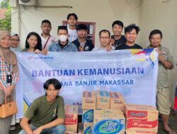 Asmo Sulsel Bantu Korban Bencana Banjir di Manggala dan Antang