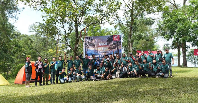Apresiasi Para Bikers, Asmo Sulsel Gelar Honda Bikers Motour Camp 2025