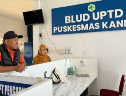 Wakil Wali Kota Kendari Kunjungi Puskesmas Kandai, Kapus Keluhkan Atap Gedung yang Bocor