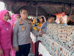 Sambut Ramadan, Polda Sultra Gelar Pasar Murah dan Pemeriksaan Kesehatan Gratis