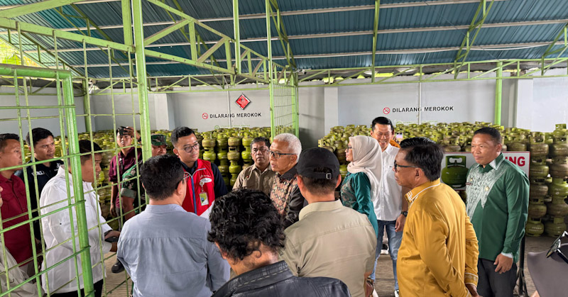 Jelang Ramadan 1446 H, Pertamina Patra Niaga Regional Sulawesi Tinjau Ketersediaan LPG 3 Kg di Gorontalo