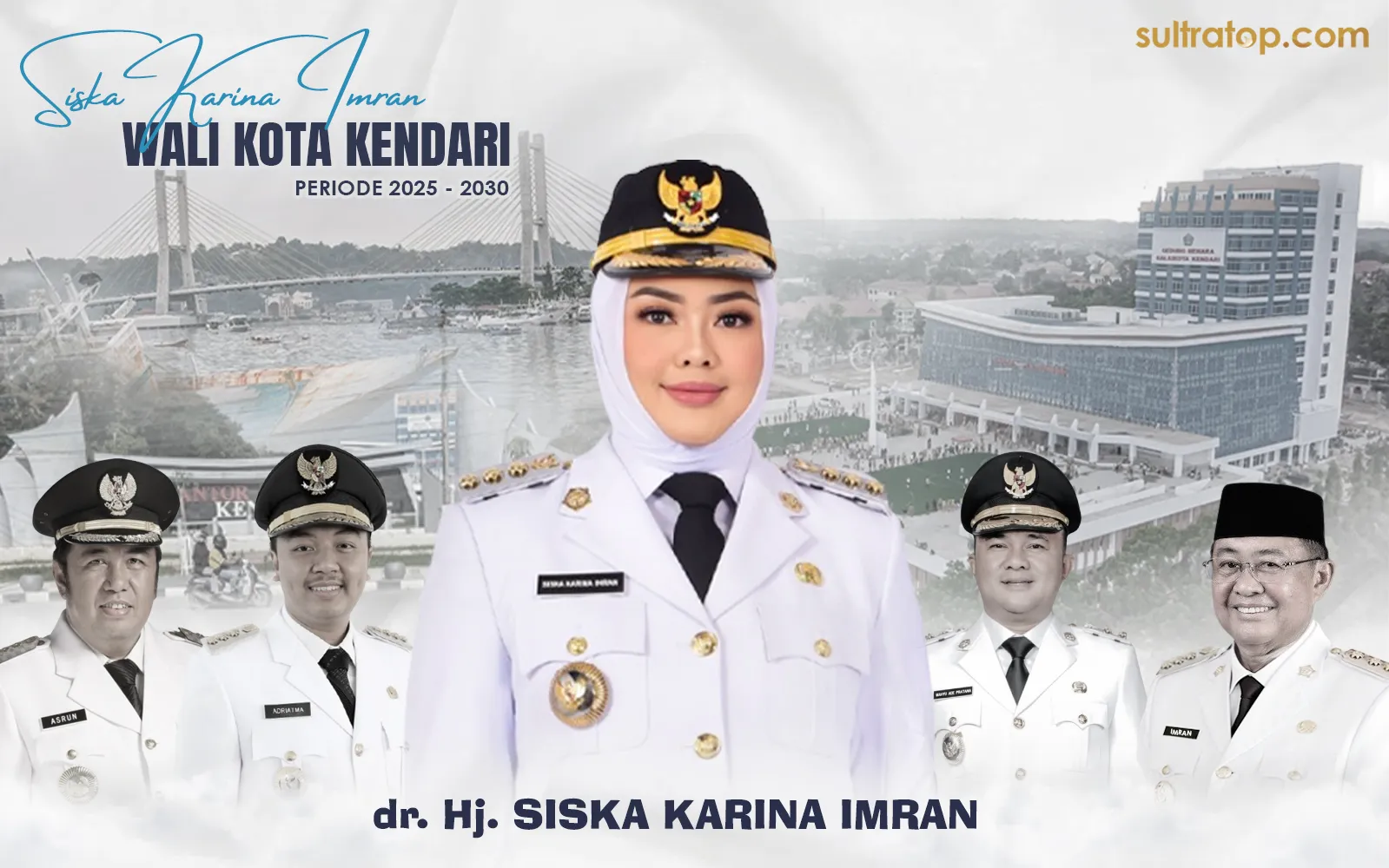 Profil Siska Karina Imran: Wali Kota Kendari dari Keluarga Penguasa |  Sultratop.com
