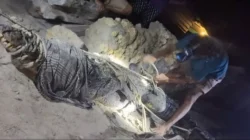 Meresahkan, Warga Tondasi Mubar Tangkap Buaya Sepanjang Empat Meter 6 Meresahkan, Warga Tondasi Mubar Tangkap Buaya Sepanjang Empat Meter